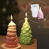 Christmas Tree Faceless Santa Claus Gnome Dwarf Silicone Molds Epoxy Resin Casting Candle Soap Handmade Mould Home Craft Decor