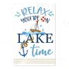 Lake House Posters Vintage Metal Tin Signs Decor Rustic Plaque Metal Plate Wall Art Decor for Living Room
