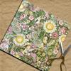 Retro Goddess Garden Journal Decorative Paper: 12 Sheets of Plants & Flowers Stickers