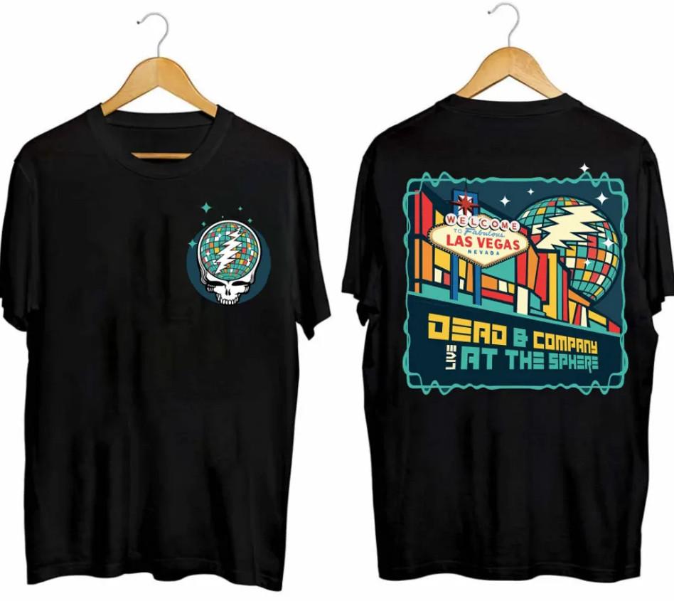 Music Band Sphere Graphic Two Sides Shirt