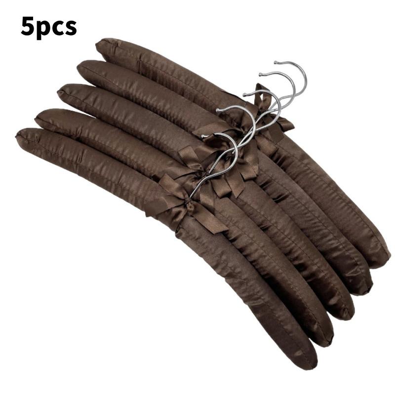 Satin Large Padded Hanger Silk Hangers Wardrobe Organization Hotel Room Supplies