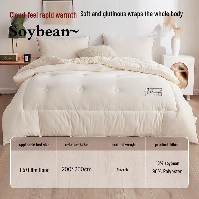 Muji Class A Antibacterial Soy Fiber All-Season Quilt