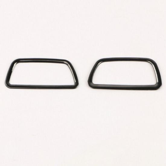 For Honda CRV CR~V 2012~2016 Glossy Black Steel Dash L&R AC Air Outlet Vent Trim