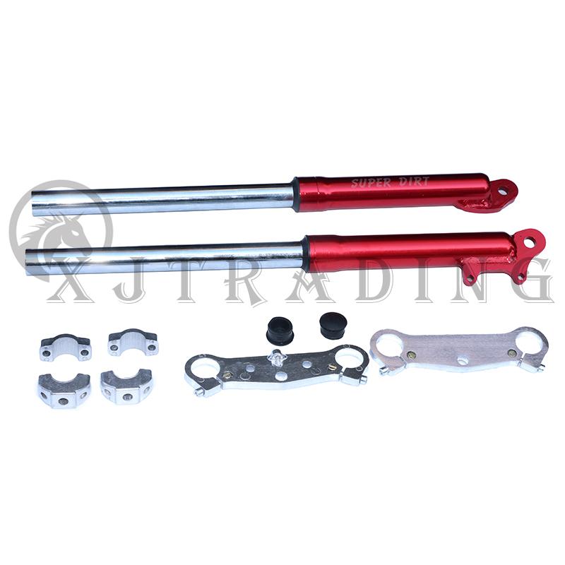 Motorcycle Front Fork Shock Absorber Suspension Components for 47cc 49cc Small Apollo Small Lia Mini Off-Road Vehicle Parts