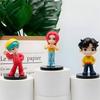 Chelfonds KPop Demon Hunters 10-Piece Figure Set, Multicolor Anime Collectible Models, Desktop Display Gift