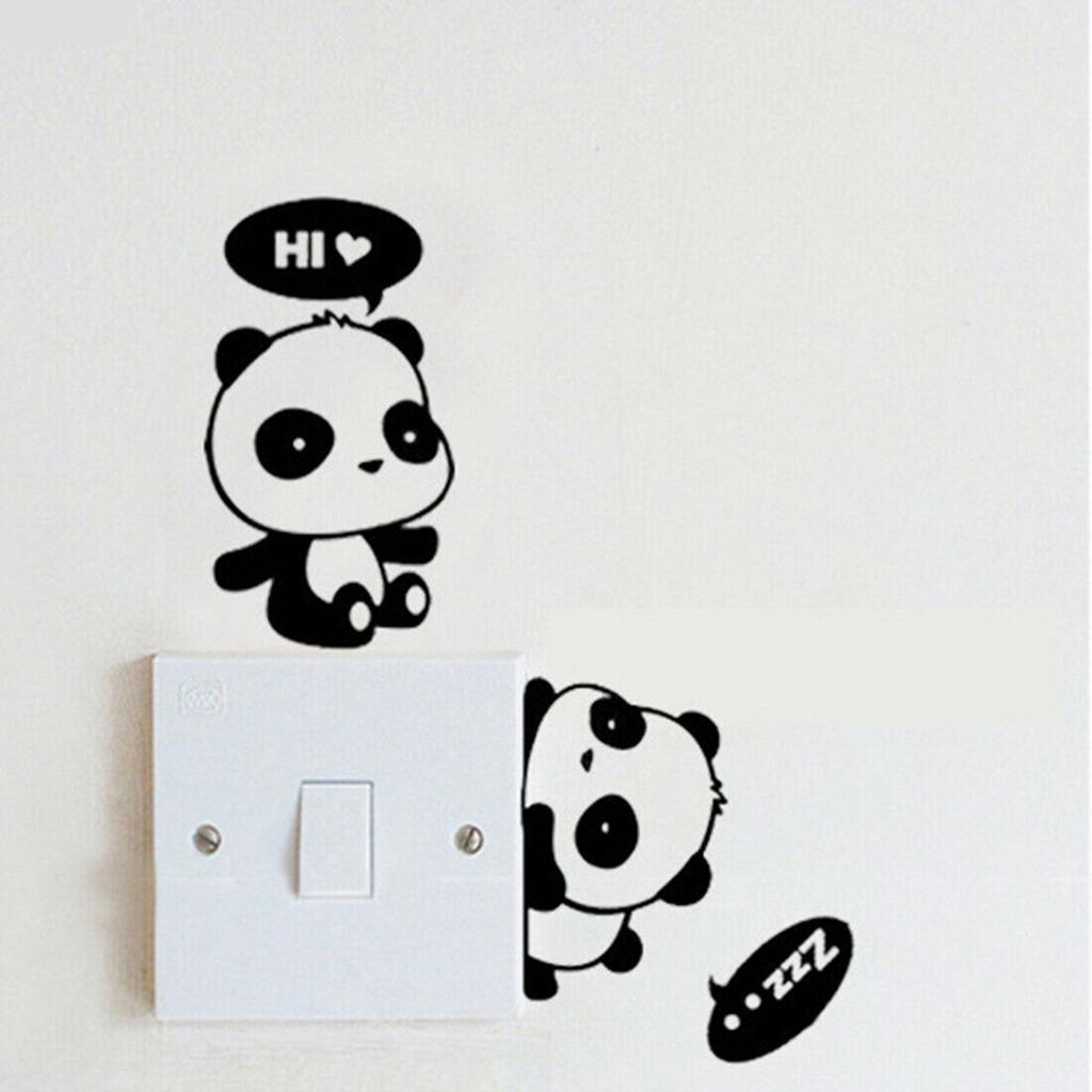 Removable Animal Cartoon Switch Art Vinyl Decal Home Decor Wall Light Stickers G Removable Animal Cartoon Switch Art Vinyl Decal Home Decor Wall Light Stickers G