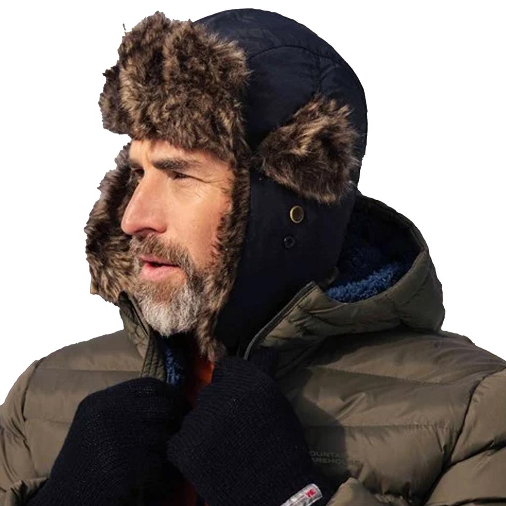 Mountain Warehouse Unisex Adult Furry Bomber Hat