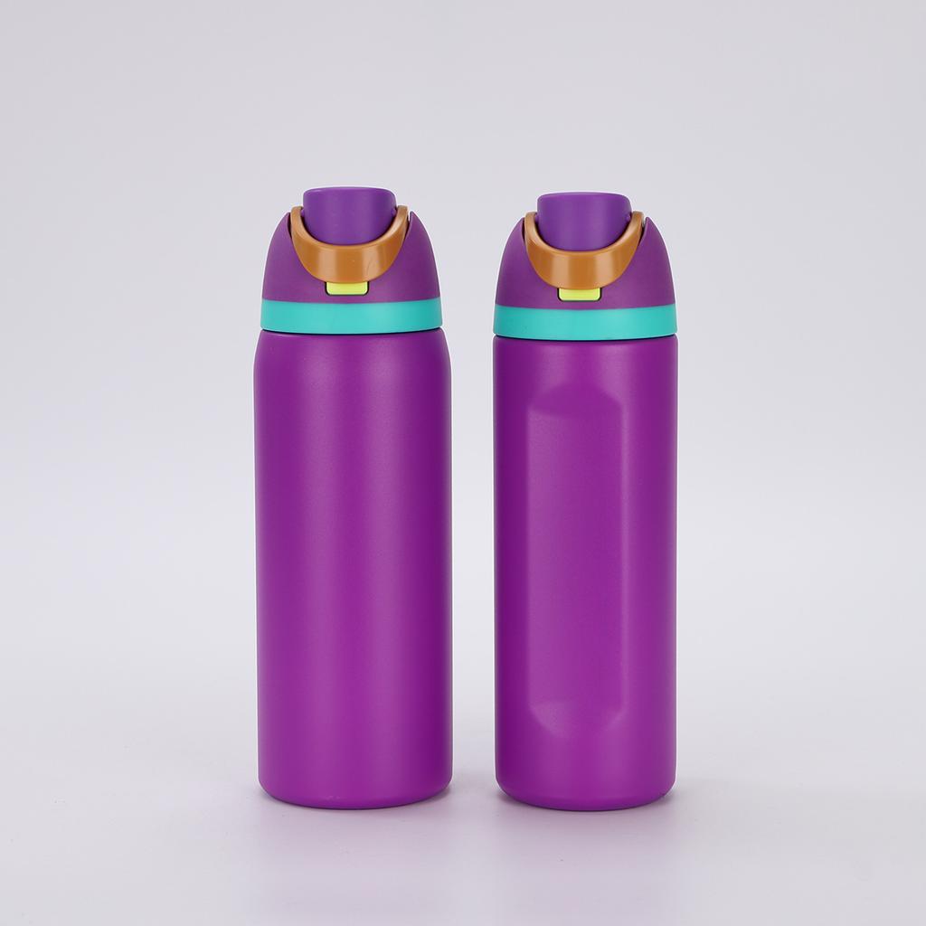 Fruit Cup With Handle 304 Stainless Steel Thermos Cup Men'S And Women'S Outdoor Portable Sports Water Cup