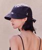 Bajal Va Studded Ribbon Bonnet Hat Black