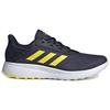 Adidas Duramo 9 Comfortable Cushioning Low-Top Casual Running Shoes Men Sneakers Navy-Blue Yellow EG3007