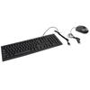 CMK858 USB Keyboard and Mouse Set 104 Keys Computer Keyboard 1600DPI Mouse for Home Office