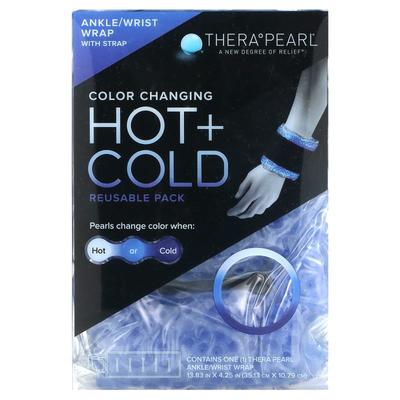 Color Changing Hot/Cooling Reusable Pack, Ankle/Wrist Wrap, Strap Included, 1 Piece