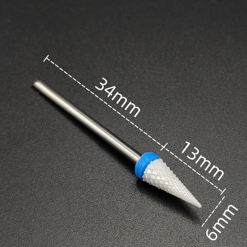 1 Piece Ceramic Nail Art Drill Rotary Cutter Cleaning Device for Nail Art Machine Accessories Removal Nail Gel Tool