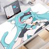Kawaii Anime Girl Mint Mousepad Large Xxl Neverness To Everness Computer Keyboardmat Suitable For Office Work And Gaming