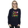 Elf Womens/Ladies Christmas Cheer Sweatshirt