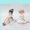 Magic Girl Akemi Homura Pvc Figure With Sitting Pose For Collectors Fans