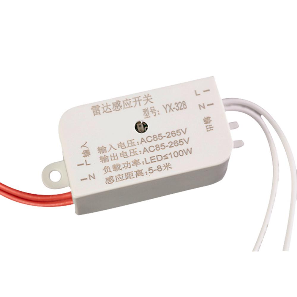 AC85-265V 50Hz Автоматический ИК-датчик движения Микроволновый Радарный Датчик Движения Тела Модуль Управления Светом Для Светодиодной Лампы Other