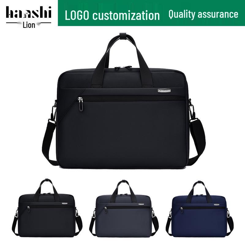 Stylish Unisex High-End Laptop Handbag: Lightweight Briefcase & Travel Shoulder Bag