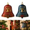 Anniversary Bell Ornament Christmas Tree Decor Vintage Design Handmade Reusable