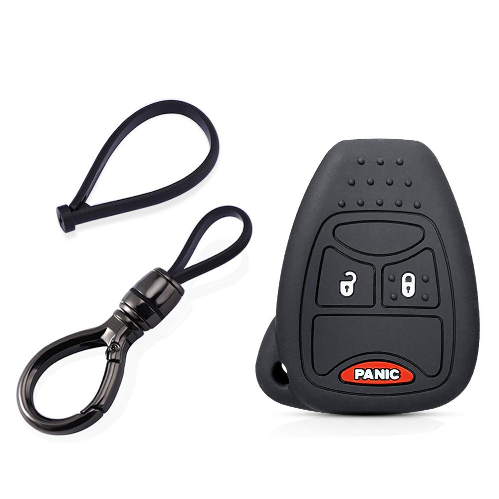 For Dodge Avenger Caliber Cool Bo For Jeep Grand Cherokee Compass Patriot For Chrysler 300c Voyager PT Cruiser Key Case Cover