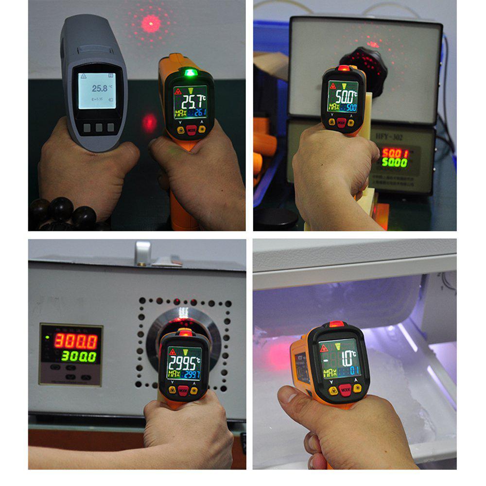500 degrees F Range Digital Thermometer with Backlight Display 40 degrees F to