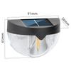 Solar Powered Outdoor Lights IP44 Waterproof Garden Decorative Solar Fence Lamp for Porch Yard Garden Fence Path