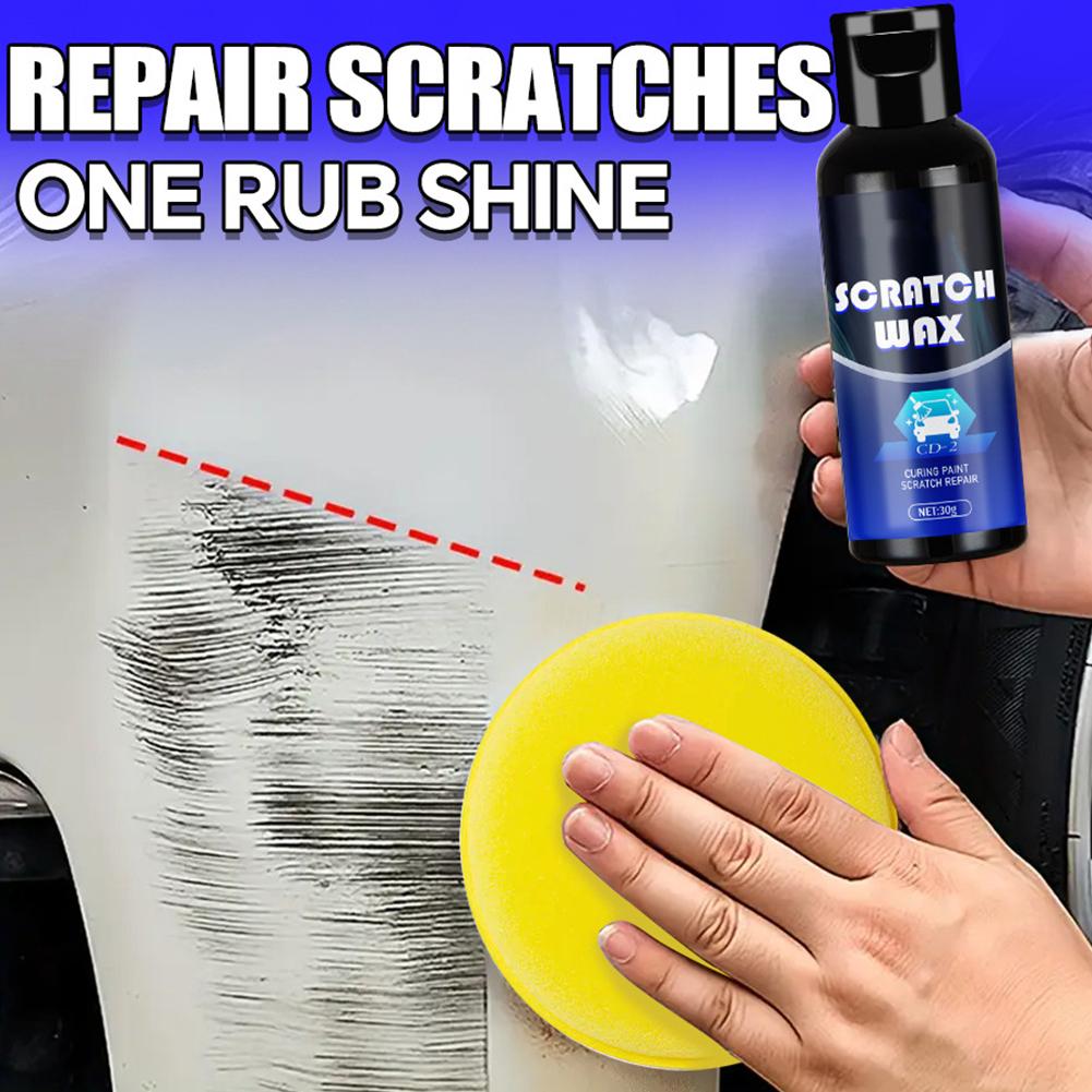 1/3 Packs Car Scratch Repair Paste, Car Paint Scratch Repair Polishing Wax Car Scratch Removal Repair Wax Kit with Sponge