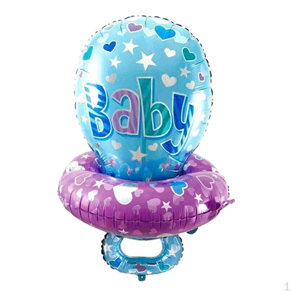 

Balloons Shower Baptism Decor Photo Props синий