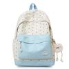 Schoolbag Cute Contrasting Polka Dot Schoolbag Female Cute Small Fresh Travel Backpack Primary School Schoolbag Junior High School Girls Backpack