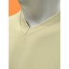 Men's V-Neck Long Sleeve T-Shirt, Color Soft Comfortable Base Layer Top for Everyday Wear