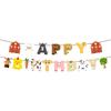 Farm Animal Party Bunting Barnyard Birthday Decoration for Kids