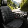 New Car Seat Cushion Universal Comfort Breathable Leather Diamond Grid Single Seat Multi-Pack Universal Vehicle Seat Pad