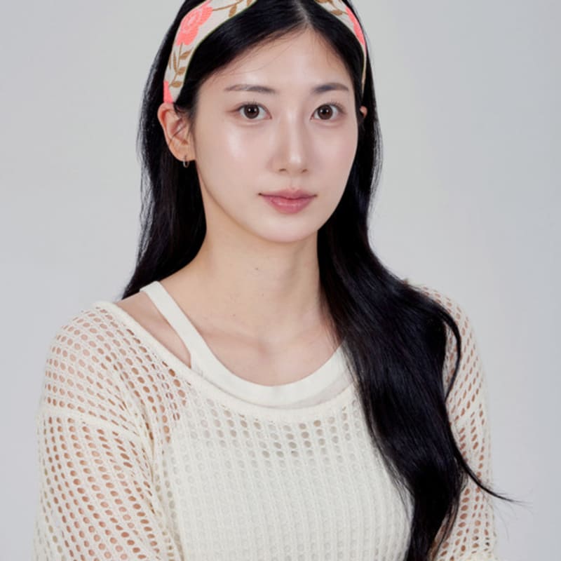 MAIA Vine Rose Fluorescent Headband - Orange