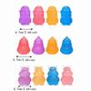 Super Soft Christmas Pinch Elk/Santa Claus/Snowman Non Rebound Fidget Toy  Office Stress Relief