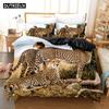 Set Biancheria da Letto 3D Il Leopardo Set Copripiumino Con Federe Letto Singolo Matrimoniale Queen King Biancheria da Letto