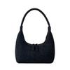 Elegant 2023 New Korean Style Moon Handbag Chic Denim Tote Bag For Women