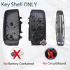 Key Fob Shell Case Replacement Fits For Land Rover Range Rover Sport Evoque LR4 LR2 Jaguar XJ XF XK F-Type F-PACE XE 2012 2013 2014 2015 2016 2017