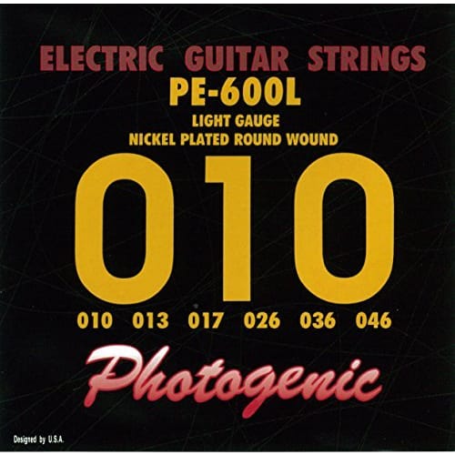 PhotoGenic PE-600L Light Electric Guitar Strings (010-046)