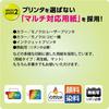 Kokuyo KPC-E1121-100 Printer Dual Use Label Stickers, 12 Sides, 100 Sheets