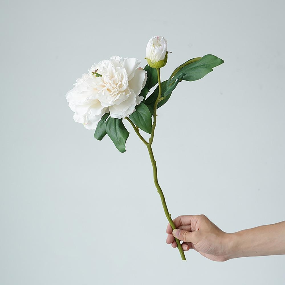49CM Peony Artificial Flowers Big Peonies Fake Flowers Simulation  For Wedding Home Decoration