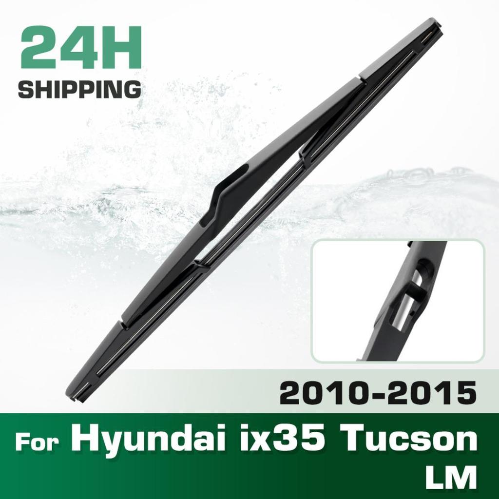 Rear Windshield Wipers Blades,Premium All-Season Wiper Blades Replacement For Hyundai Ix35 Tucson LM 2010-2015