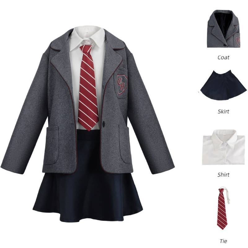 Matilda Cosplay Kostüm Für Kinder Aus Polyesterstoff Für Rollenspiele Und Mottopartys