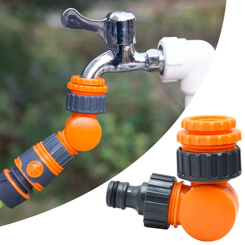 1PC Garden Hose Connector Faucet Adapter For 1/2 Inch Hose Reel Cart Plastic Click-lock Quick ConnectionFor Watering Irrigation