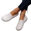Flat-bottomed women's single shoes spring and summer new Doudou shoes woven fly-woven one-pedal casual large-size women's shoe cloth