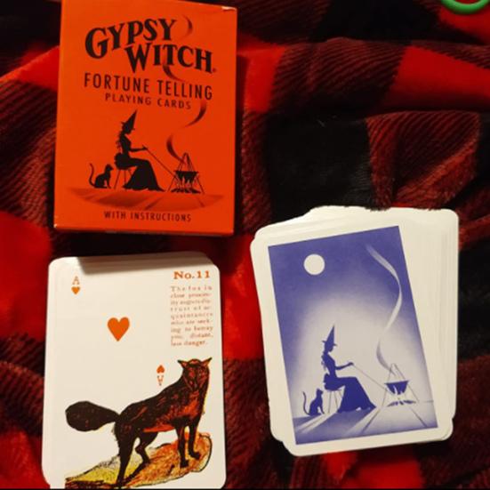 1Set Tarot Decks Leisure Fine Printed Art Paper Gypsy Witch Lenormand Fortune Cards for Professional Use