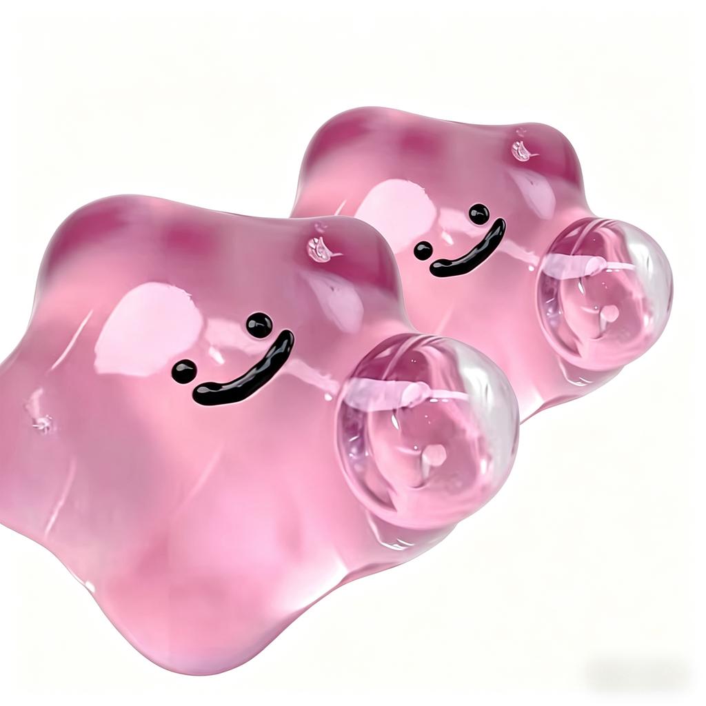 Sticky Hand Squishy Fidget Toy Extremely Soft Tpu Stretchy Plaything With Adorable Face Design Stress Anxiety Relief Sensory Toy