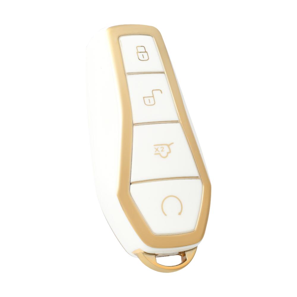 Car Key Case Remote Control Protective Cover for BYD ATTO3 TPU Key Fob Shell for BYD Song/Plus Dolphin Tang Dmi Han EV Qin Yuan