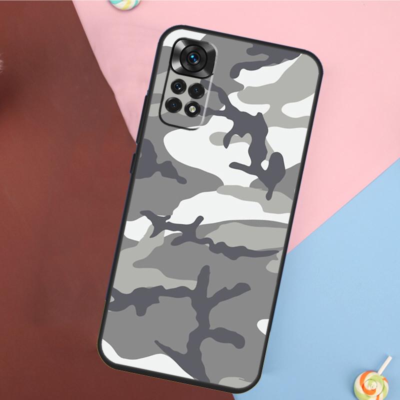 Camouflage Pattern Cover For Xiaomi Redmi Note 13 Pro 14 12 11 9 10 9S 10S 11S 12S Redmi 10C 12C 13C 14C Case