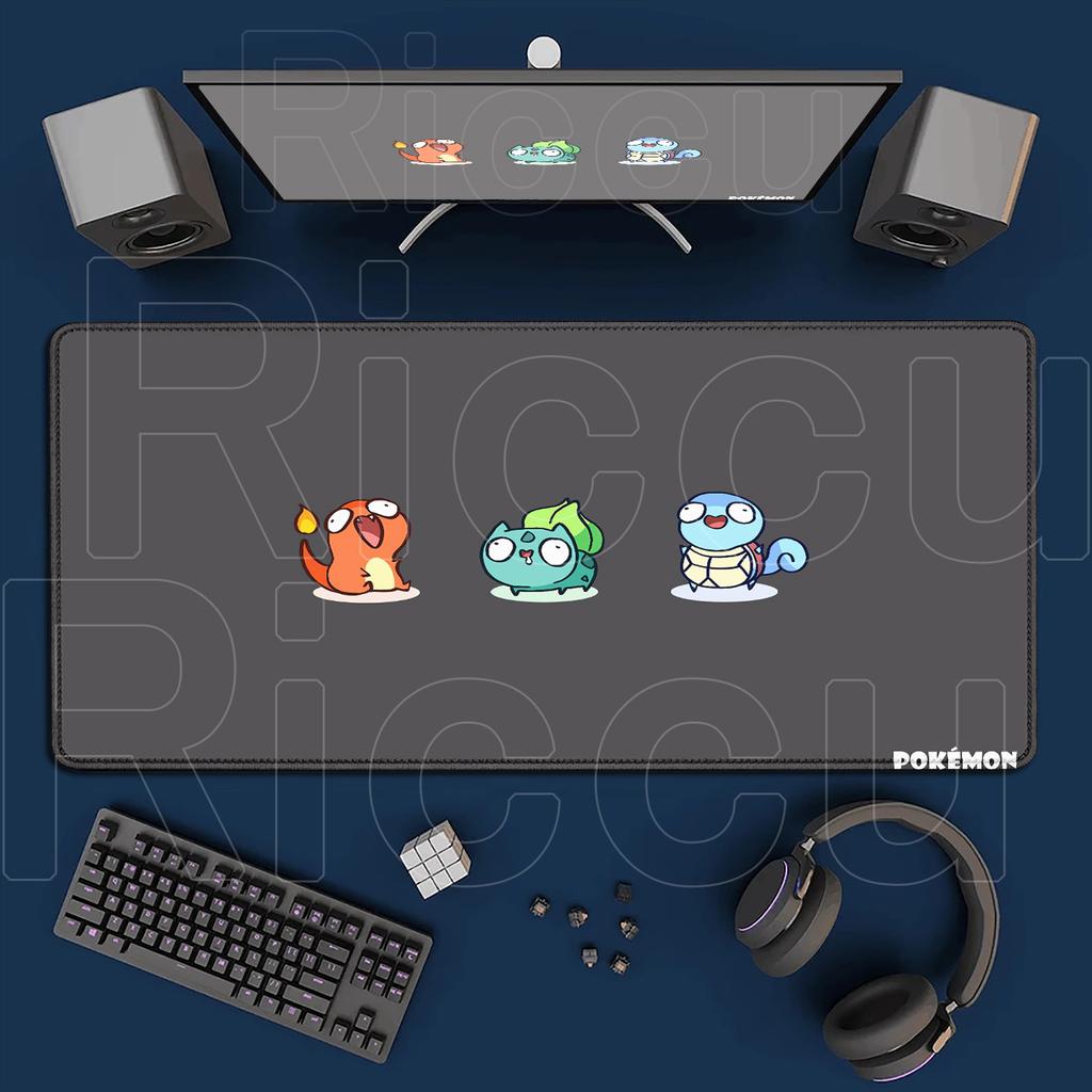New Cool Anime Mouse Pad Ppokemon Gyarados Xmm Gaming Accessories Carpet Gamer Keyboard Desk Mat NonSlip Laptop Mousepad