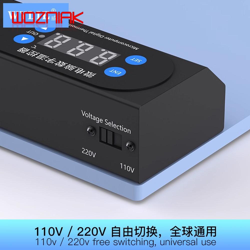 WYLIE WL-1805E LCD Dismantling Treasure Electric Heating Mat Screen Separator Removal Machine For Mobile Phones Pad Repair Tool